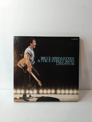Vtg. 1986 Bruce Springsteen & The E Street Band Live/ 1975-85  3 Cassette Box... - Image 1 of 4