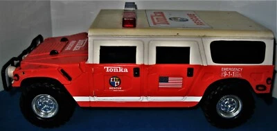  Hard to Find 1999 Battery Operated Hasbro Tonka Working Rescue Truck  - Image 1 of 4