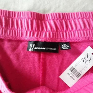 NWT New York & Co Casual Sports Set for Women Size XXL Pink - Picture 1 of 9