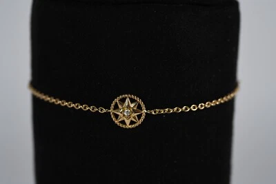 Brazalete Christian Dior Rose des Vents oro amarillo de 18 quilates, diamante Foto 1 de 4