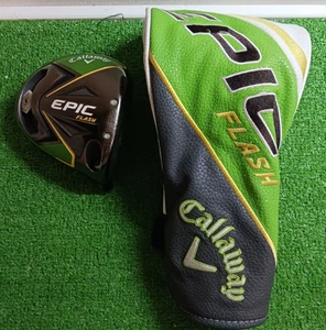 Callaway Epic Flash Star 10.5 Degree Driver Head Only RH with head cover used - Picture 1 of 9