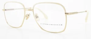 Victoria Beckham Glasses Frame Model 120 VB2108 724 54-17 140 White Gold Luxury - Picture 1 of 16
