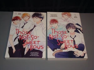 Those Not So Sweet Boys 1 & 2 Manga Book Lot English Yoko Nogiri Kodansha - Picture 1 of 4