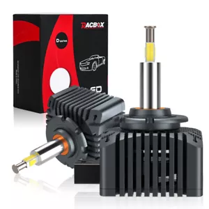 4 Side D1S D1R LED Headlight Bulbs 360° 6000K 25000LM HID Xenon Conversion Kit - Picture 1 of 15
