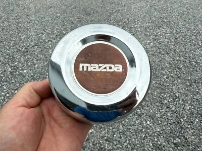 MAZDA B-2000 B-2200 B-2600 OEM WHEEL CENTER CAP CHROME ALLOY 1986-1993 - Imagem 1 de 4