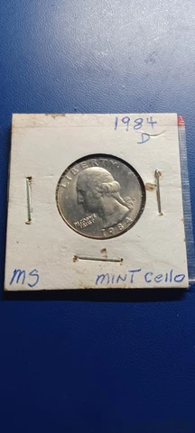 1984-D Washington Quarter Cover