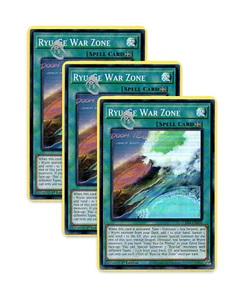 Yugioh! Ryu-Ge War Zone CRBR-EN036 (SR) 1st Ed 3x "Ryu-Ge Dekc Support" - Picture 1 of 1