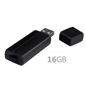 PBN-K16B Voice Activated USB Audio Recorder (16GB) Stores 576 Hours of Recording - Picture 1 of 4