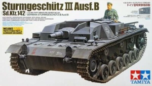 Tamiya 35281 Sturmgeschutz III Ausf.B (Sd.Kfz.142) Kit Montaggio 1/35 - Foto 1 di 2