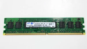 Memoria Ram Samsung M378T2863QZS-CF7 1GB PC2-6400 DDR2-800 RAM module - Foto 1 di 2