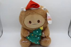 Smoko Plush Hank Yeti Holiday 13" Mochi Santa Hat Christmas Tree Big Foot C2394 - Picture 1 of 6