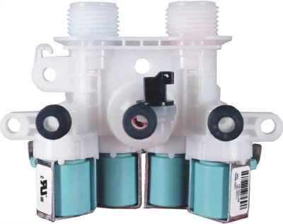 Válvula de entrada de água Whirlpool original W11165546 nova do fabricante original Kenmore lavadora - Imagem 1 de 4