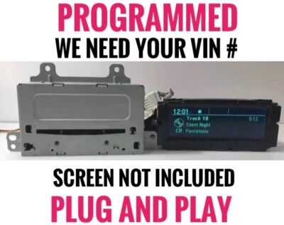 UNLOCKED  2016 Chevrolet Cruze LIMITED LS AUTO Radio Cd  22976137  ‘GM748H’ - Image 1 of 4