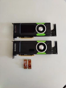 SLI 2x Nvidia Quadro P5000 16Go - Afbeelding 1 van 6