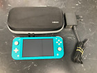 Console Nintendo Switch Bleu turquoise + Chargeur + housse  - Occasion