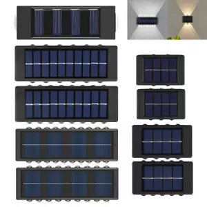 Double Head LED Wall Light Wall Mounted Terrace Luminous Ornaments Dusk to Dawn - Picture 1 of 15