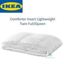 Ikea Myskgras Comforter Insert White Lightweight Twin Full/Queen Free Shipping