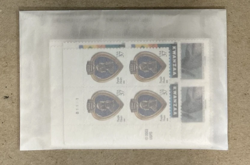 MINT PLATE BLOCKS 25 DIFFERENT 37-CENT BLOCKS OF 4 FV $37 - Image 1 of 1