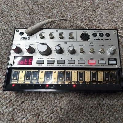 Korg Volca Bass Analog Bass Synth Module Sequencer - Image 1 of 3