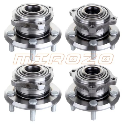 4x Cojinetes de cubo de rueda delanteros traseros para Dodge Charger 2007-2008 AWD 513225 Foto 1 de 4