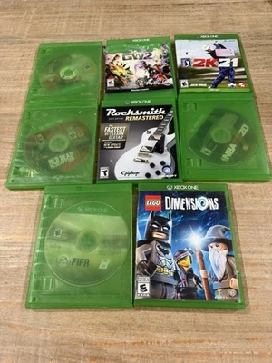 Lote de 8 Videojuegos Microsoft Xbox One Foto 1 de 3
