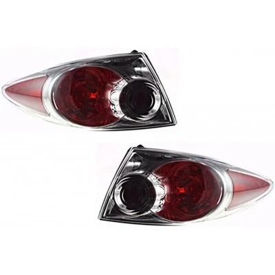 For 2006-2008 Mazda 6 Tail Light Driver & Passenger Side Pair DOT Standard Type Foto 1 de 3