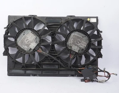 Audi A8 D4 2011 2012 4,2 L motor ventilador de refrigeración y cubierta OEM Foto 1 de 4