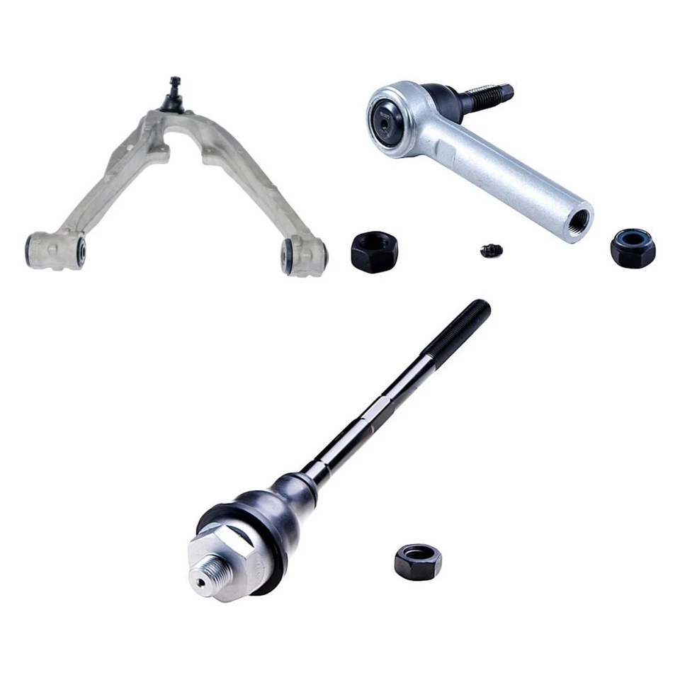 For GMC Yukon XL 2500 07 Control Arm with Ball Joint and Tie Rod End Kit Foto 1 de 1