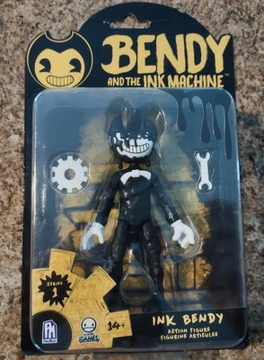 PhatMojo Bendy and the Ink Machine: Series 1 Ink Bendy Action Figure New 2017 Foto 1 de 4