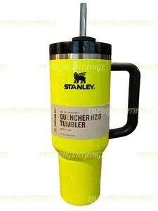 Stanley Neongelb FlowState Löscher H2.0 40oz Becher ~ Neu mit Etikett - Bild 1 von 13
