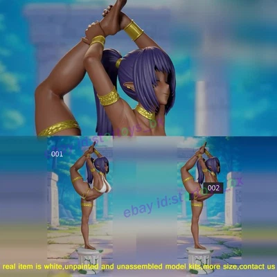 Flexible Dancer Woman 1/8 1/4 1/2 Unpainted Model Kit Unassembled 3D Print 2 Ver - Image 1 of 4