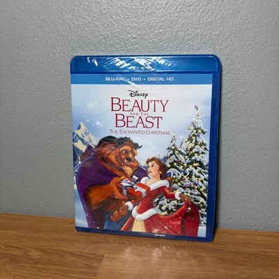 Disney's Beauty and the Beast Enchanted Christmas (Blu-ray Digital, 1997) New - Image 1 of 4