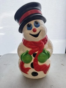 Grand Venture Frosty Snowman Blow Mold 18" Lighted Christmas Decor Vintage 1999 - Picture 1 of 8