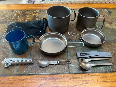 Juego de cocina Snowpeak Titanium plus Foto 1 de 3