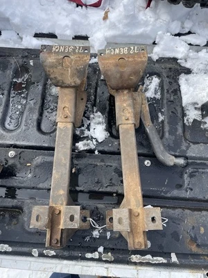 67-72 GMC K10 - K30 Chevy C10 C30 C20 Pick Up Banco Asiento Pista Manual Foto 1 de 4