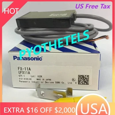 NEW PANASONIC SUNX FX-11A Fiber Optic Sensor - Image 1 of 4