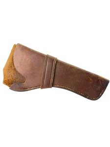 ANTIKES LEDER PISTOLEN REVOLVER HOLSTER 20er JAHRE  - Bild 1 von 7