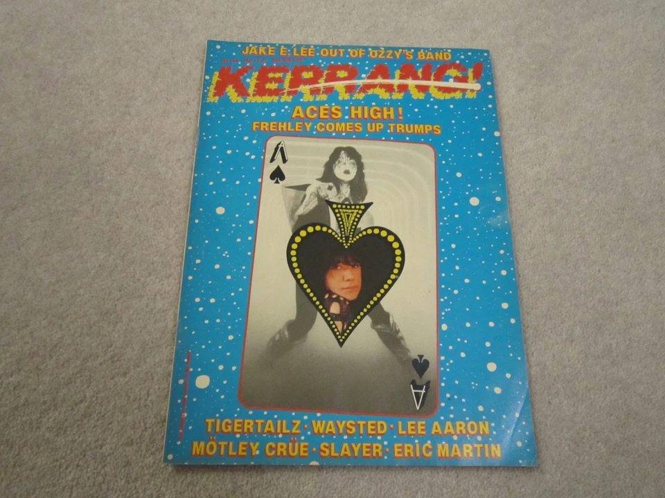 Kerrang music magazine ,May 14-27 ,no 146 ,Aces high - Image 1 of 1