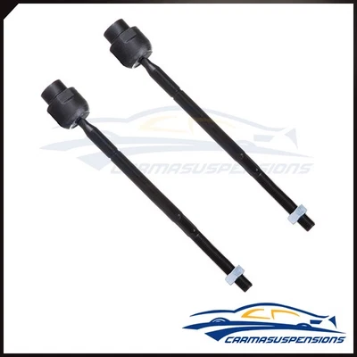 Compatível com 1999-2005 Pontiac Grand Am 2x kits de ligação de extremidade de haste de amarração interna de direção dianteira - Imagem 1 de 4