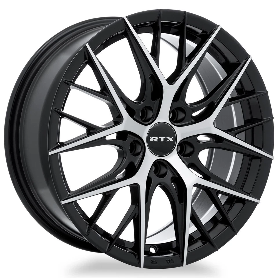 Nova roda para 2017-2019 Volkswagen Golf Ganzrack 5lug 18 polegadas 12B1 aro de liga leve preto - Imagem 1 de 4