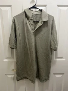 5.11 Tactical Series Men's Polo Shirt Beige Color Size Medium Used - Picture 1 of 9