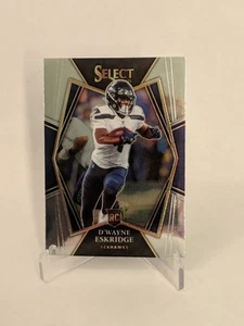 Panini Select 2021 - Premier Level D'Wayne Eskridge #160 Silver Prizm (RC) - Imagen 1 de 2