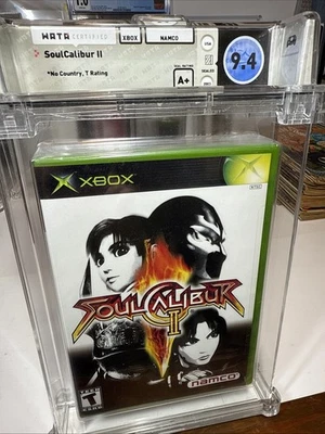 Soul Calibur II 2 Xbox WATA 9.4 A+ FACTORY SEALED MINT VGA *RARE* - Image 1 of 2