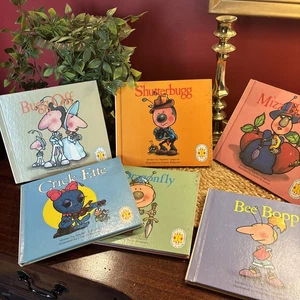 TOPSY TURVY Flip Bugg Books by Stephen Cosgrove 1980s Lot of 6 12 Stories - Picture 1 of 15