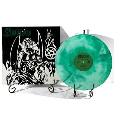 SUMMON Fire Turns Everything Black / Devourer Of Souls LP Green / White Vinyl - Imagem 1 de 4