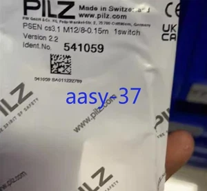 1 PIEZA Nuevo EN CAJA Original PILZ PSEN CS3.1 M12/8-0.15M 541059 Relé de Seguridad - Imagen 1 de 4