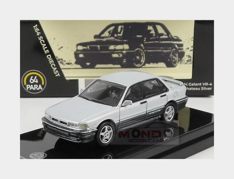 1:64 PARAGON Mitsubishi Galant Vr-4 Lhd 1988 Silver PA-55110 - Immagine 1 di 2