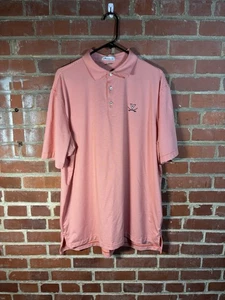 Peter Millar University Of Virginia Jubilee Stripe Performance Polo Logo Mens XL - Picture 1 of 6