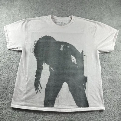 Lady Gaga Tour Shirt Mens Large White Chromatica 2022 Ball Stadium Double Sided - Image 1 of 4