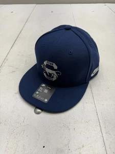 Nike Pro Cap Navy Blue Penn State Fitted Hat Mens Size 7 1/2 - Picture 1 of 5